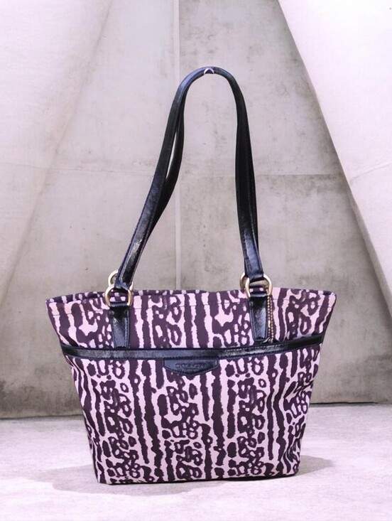Coach Handbags - Coach Ocelot Leopard Print Bag-EUC